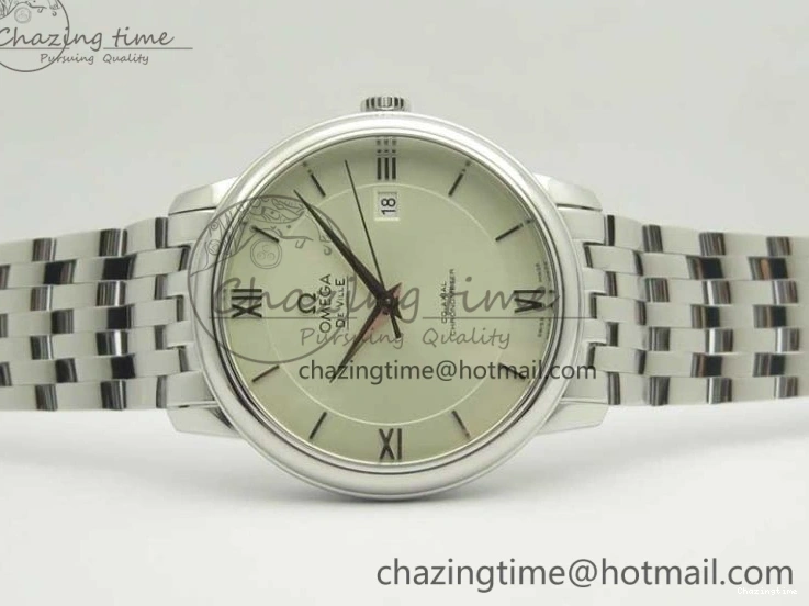 0418 Sporty De Ville SS RXW 1:1 Best Edition Silver Dial on SS Bracelet A 8019